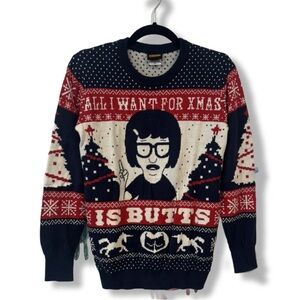 Bob Burgers Ugly Christmas Sweater Unisex XS